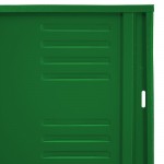 Locker metálico dual grande - 2 puertas verde 